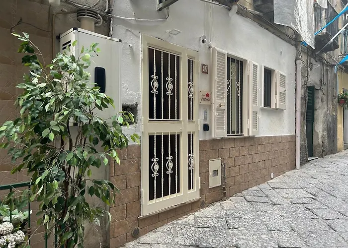 Vittoria's home near Maradona mural